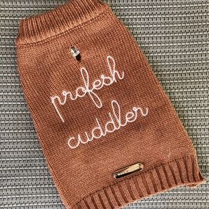 Max-Bone "Profesh Cuddler" Dog Sweater